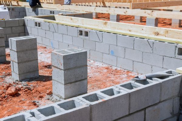 Block Foundation Installation in Saint Petersburg